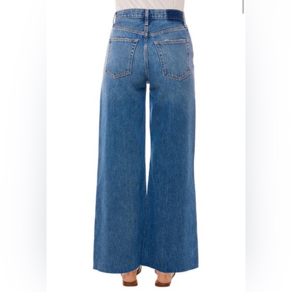 NWT ETICA Devon Wide Leg in Everglades Size 27 Destroyed - Picture 2 of 10